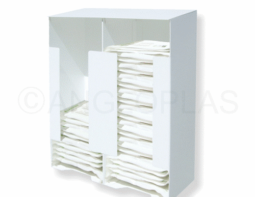 gwn1-2-high-capacity-dual-compartment-surgical-gown-dispenser